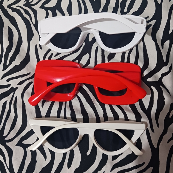 Bundle of Women Fashion cat ese & square  frame sunglasses - Picture 3 of 10